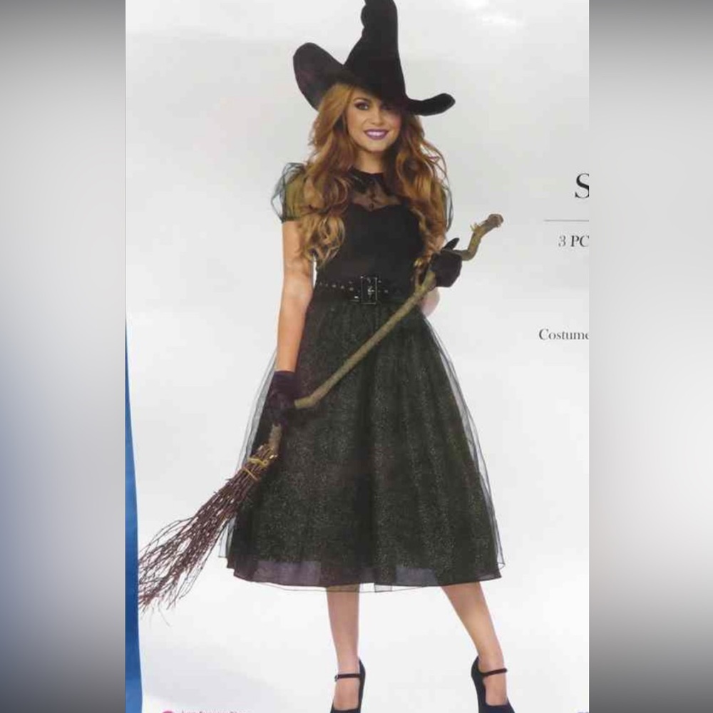 Darling spellcaster black dress and belt